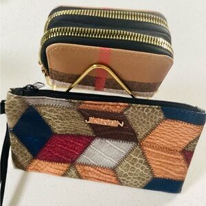 Geometric Multicolor Women's Bag Set